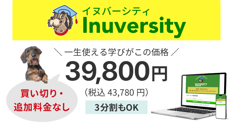 一生使える学びが39,800円（税込43,780円）！